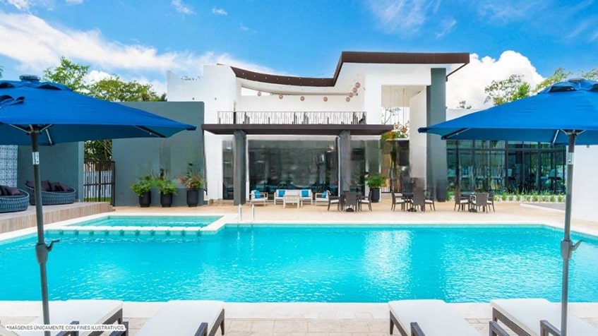 Altaria Residencial Playa del Carmen - Casa de 3 Recamaras sin muebles en Renta