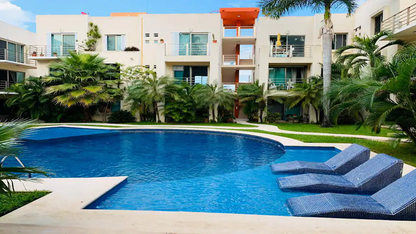 Condominio Palmeiras Playa del Carmen - Departamento Amueblado de 2 Recamaras