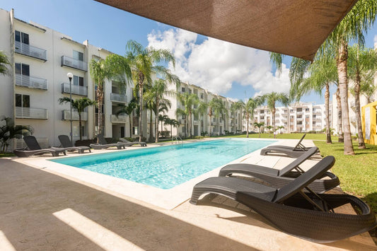 Departamento Semiamueblado 3 Recamaras en Renta Paseo Los Olivos Playa del Carmen