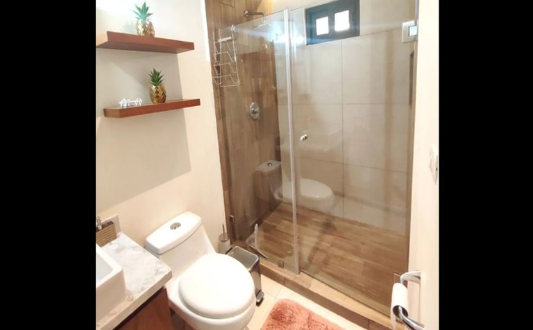 un baño completo en mya black diamond