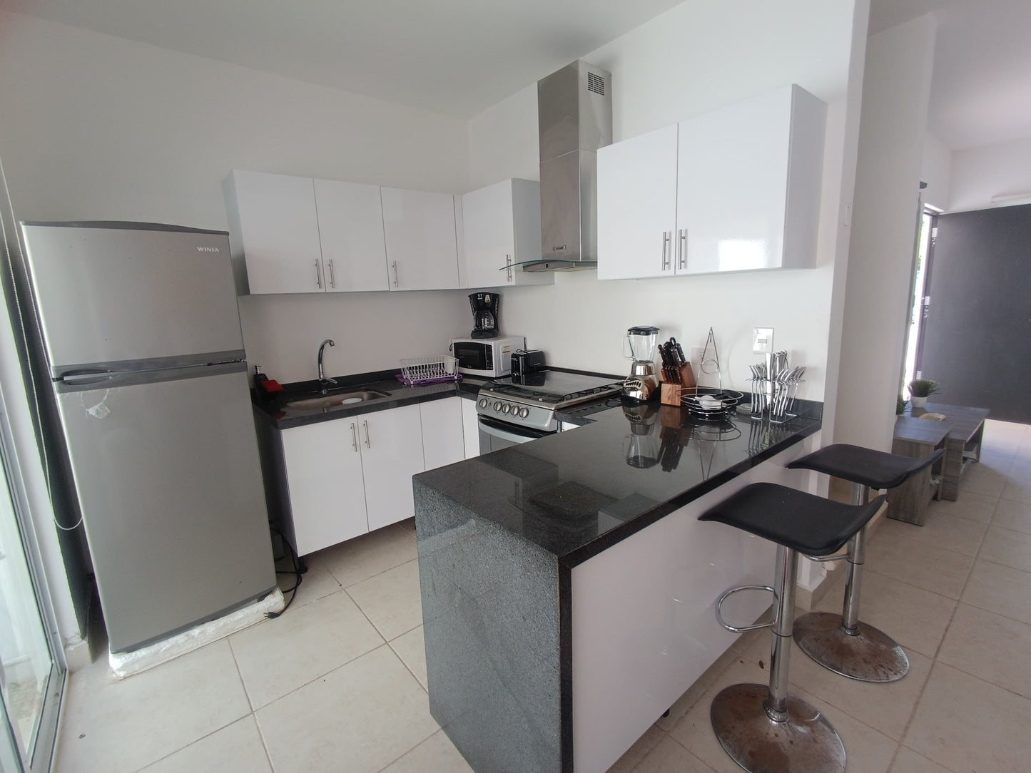 Casa Amueblada en 3 Recamaras – Fraccionamiento Lunamar, Playa del Carmen