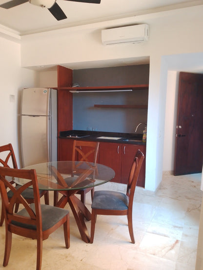 Departamento en Renta 1 Recámara en Condominio Siankaan, Playacar