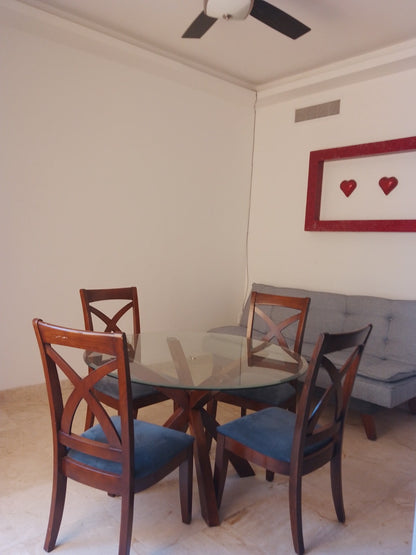 Departamento en Renta 1 Recámara en Condominio Siankaan, Playacar