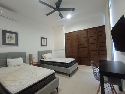 Casa en Renta 3 Recámaras en Residencial Thula, Playa del Carmen