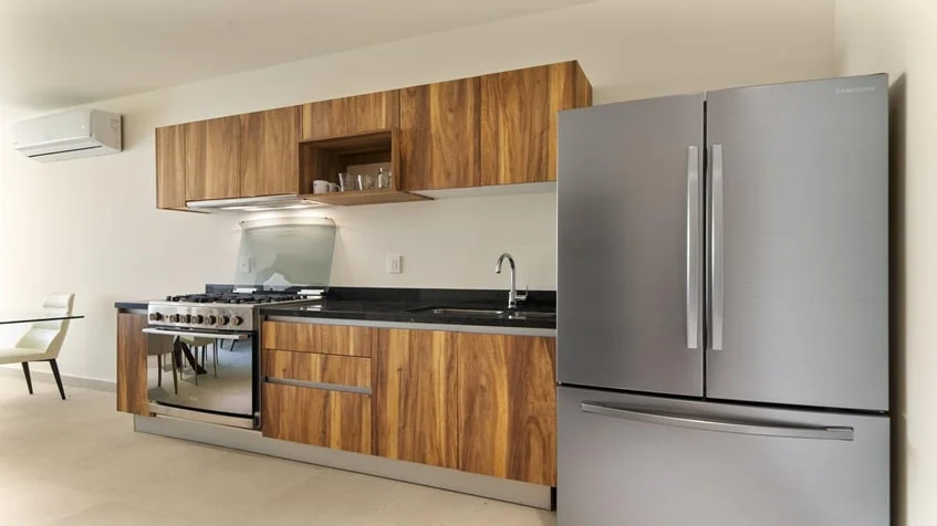 una cocina integral en Santamar Akumal