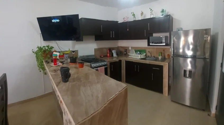 una cocina equipada en real amalfi playa del carmen