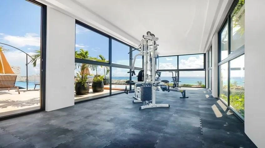 un gimnasio en a perfect place playa del carmen