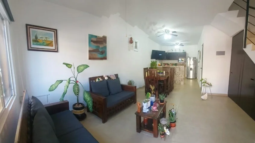 una sala comedor en real amalfi playa del carmen