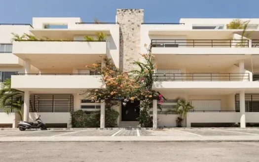 Departamento 2 Recámaras en Renta | Condominio Aquaterra Playa del Carmen