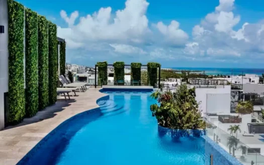 Estudio en Renta con vista al mar | Coco Beach Playa del Carmen