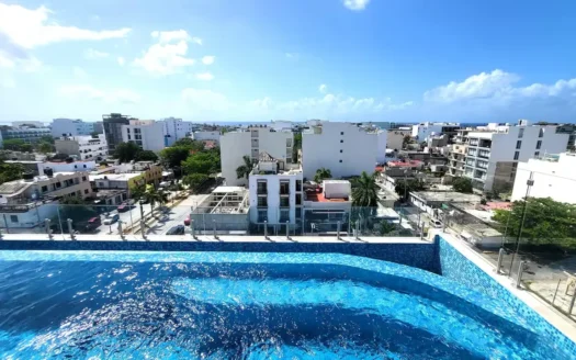 Estudio Amueblado en Renta | Sky Tower Playa del Carmen