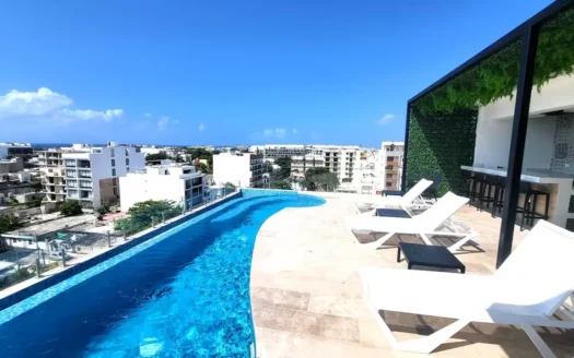 Estudio Amueblado en Renta | Sky Tower Playa del Carmen