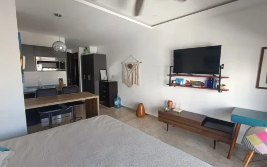 Estudio Amueblado en Renta | Centuria Zazil Ha Playa del Carmen