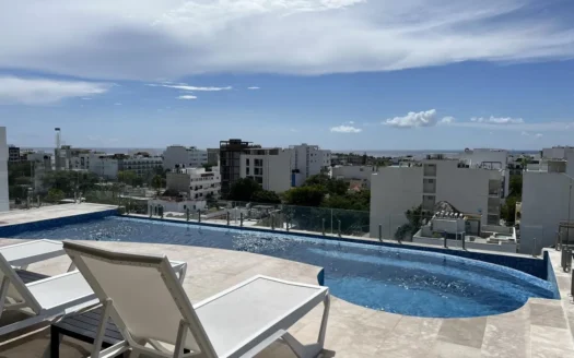 Estudio Amueblado en Renta | Sky Tower Playa del Carmen