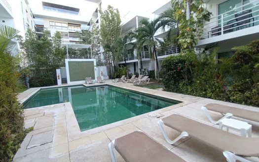 Departamento de 2 Recámaras en Renta Amueblado | Condominio Pelicanos Playa del Carmen
