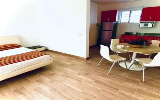 Estudio Amueblado en Renta | Xell Condominios Playa del Carmen