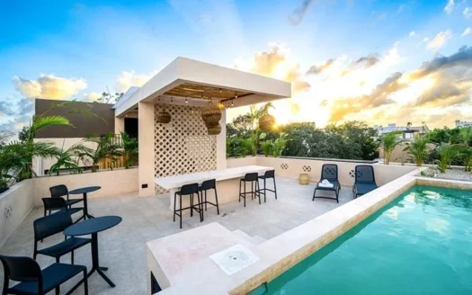 Estudio Amueblado en Renta | Casa de Mar Playa del Carmen Centro