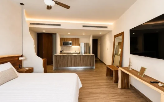 Estudio en Renta Amueblado | The Leaf Playacar Playa del Carmen