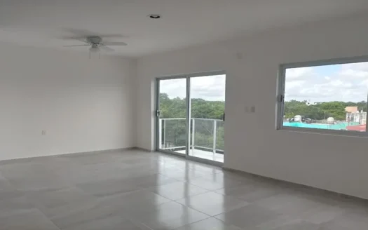 Departamento de 2 Recámaras en Renta sin muebles | Condominio Jim Playa del Carmen