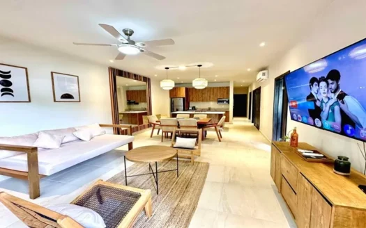 Departamento Amueblado de 3 Recámaras en Renta | Selvanova Coto 8 Playa del Carmen