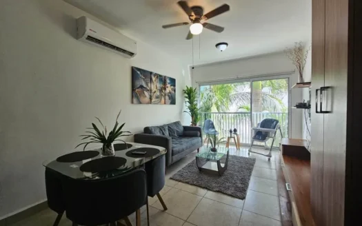 Departamento Amueblado de 2 Recámaras en Renta | Lunamar Playa del Carmen