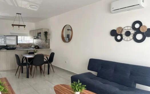 Casa Amueblada de 2 Recámaras en Renta | Portoalto Playa del Carmen