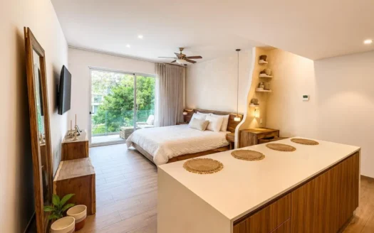 Estudio en Renta Amueblado | The Leaf Playacar Playa del Carmen
